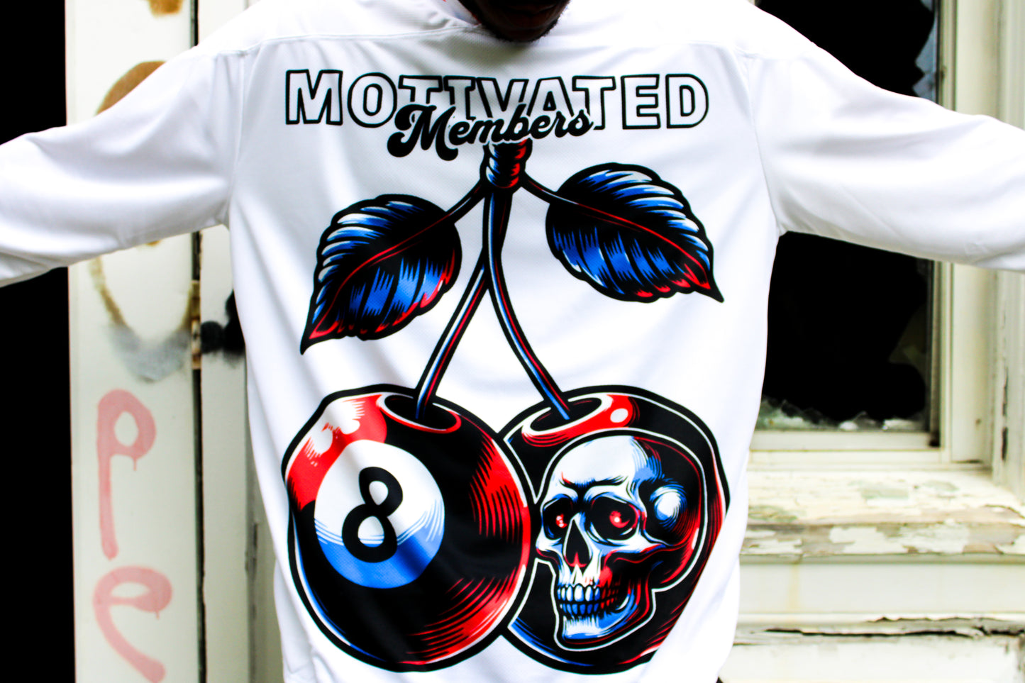 8Ball Cherry hockey Jersey
