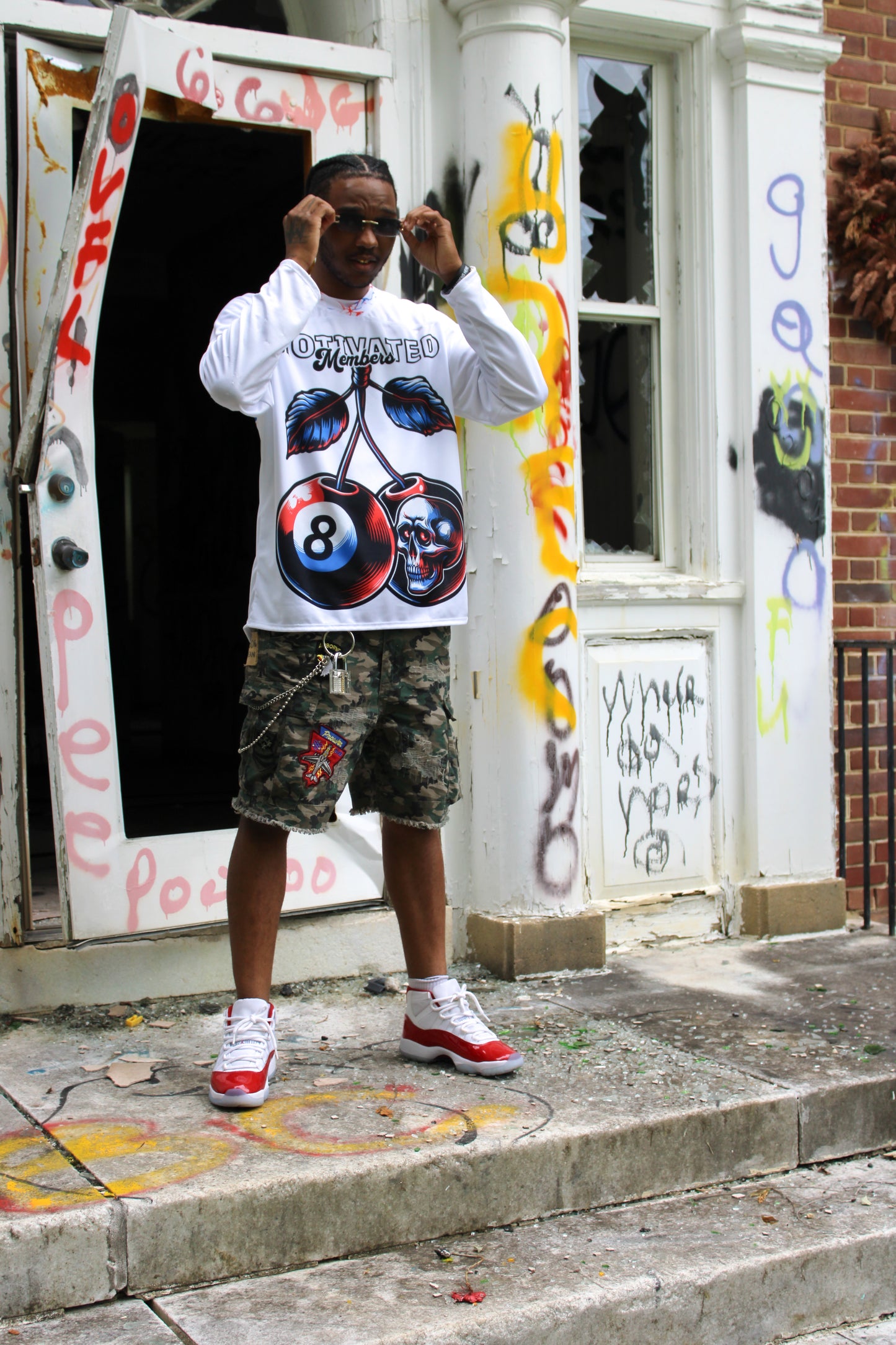 8Ball Cherry hockey Jersey