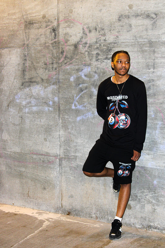 8Ball Cherry Long Sleeve